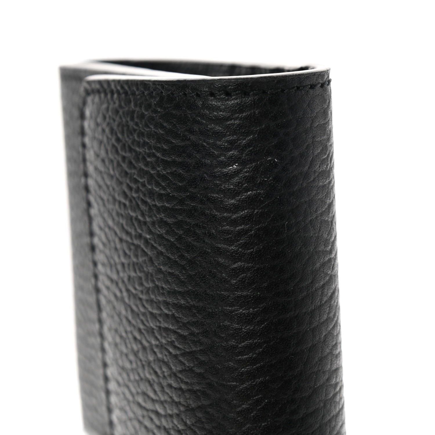 Gucci Dollar Calfskin Interlocking G Continental Wallet Black 8 of 8
