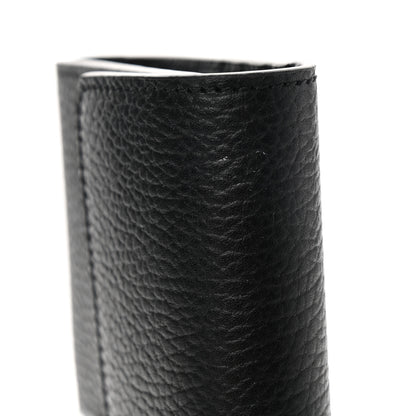 Gucci Dollar Calfskin Interlocking G Continental Wallet Black 8 of 8