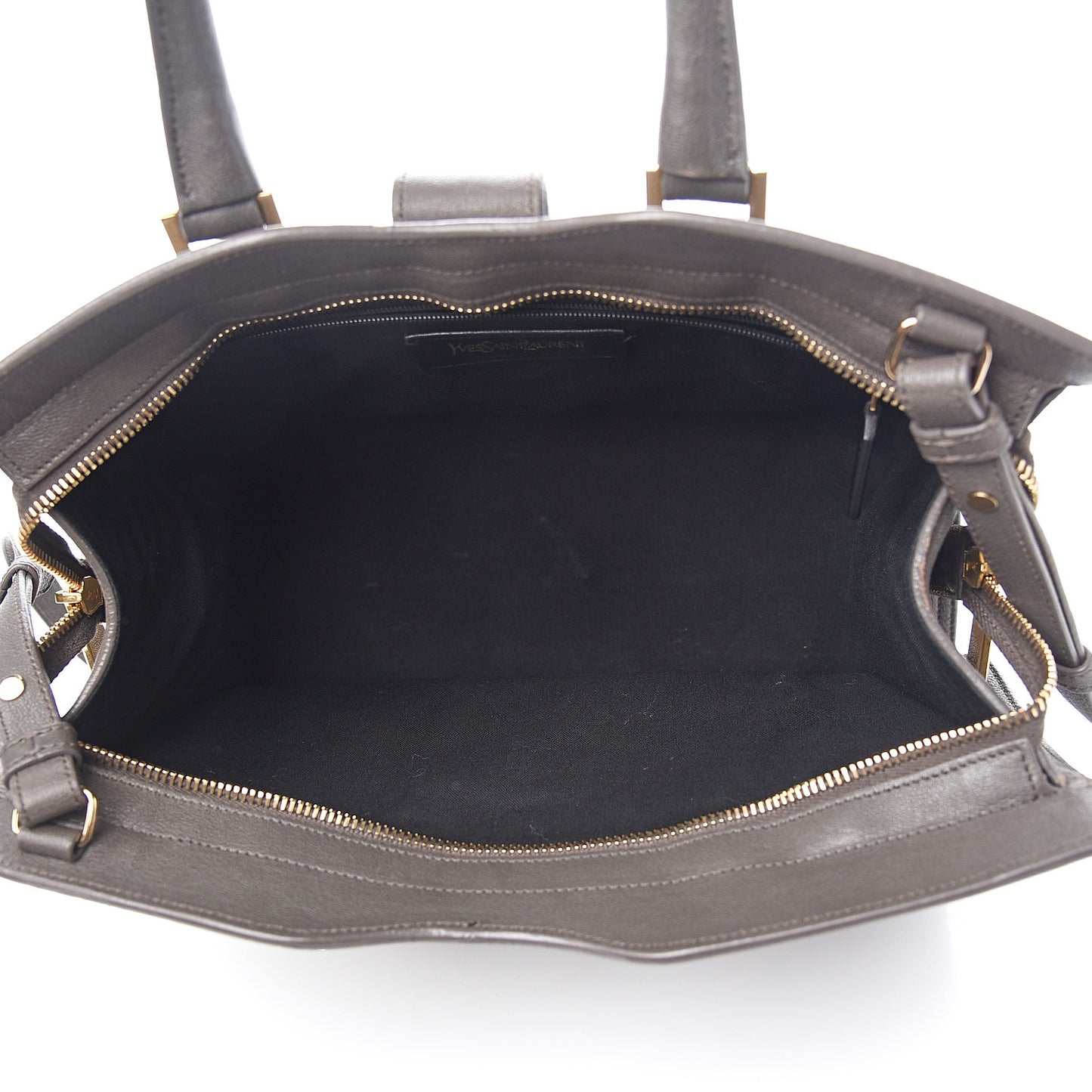Calfskin Medium Classic Y Cabas Grey