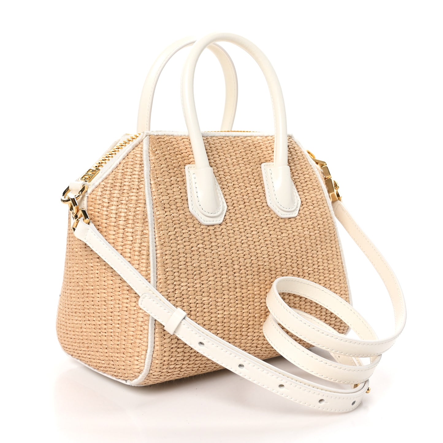 Raffia Mini Antigona Natural