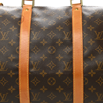 Louis Vuitton Monogram Keepall Bandouliere 50 9 of 18