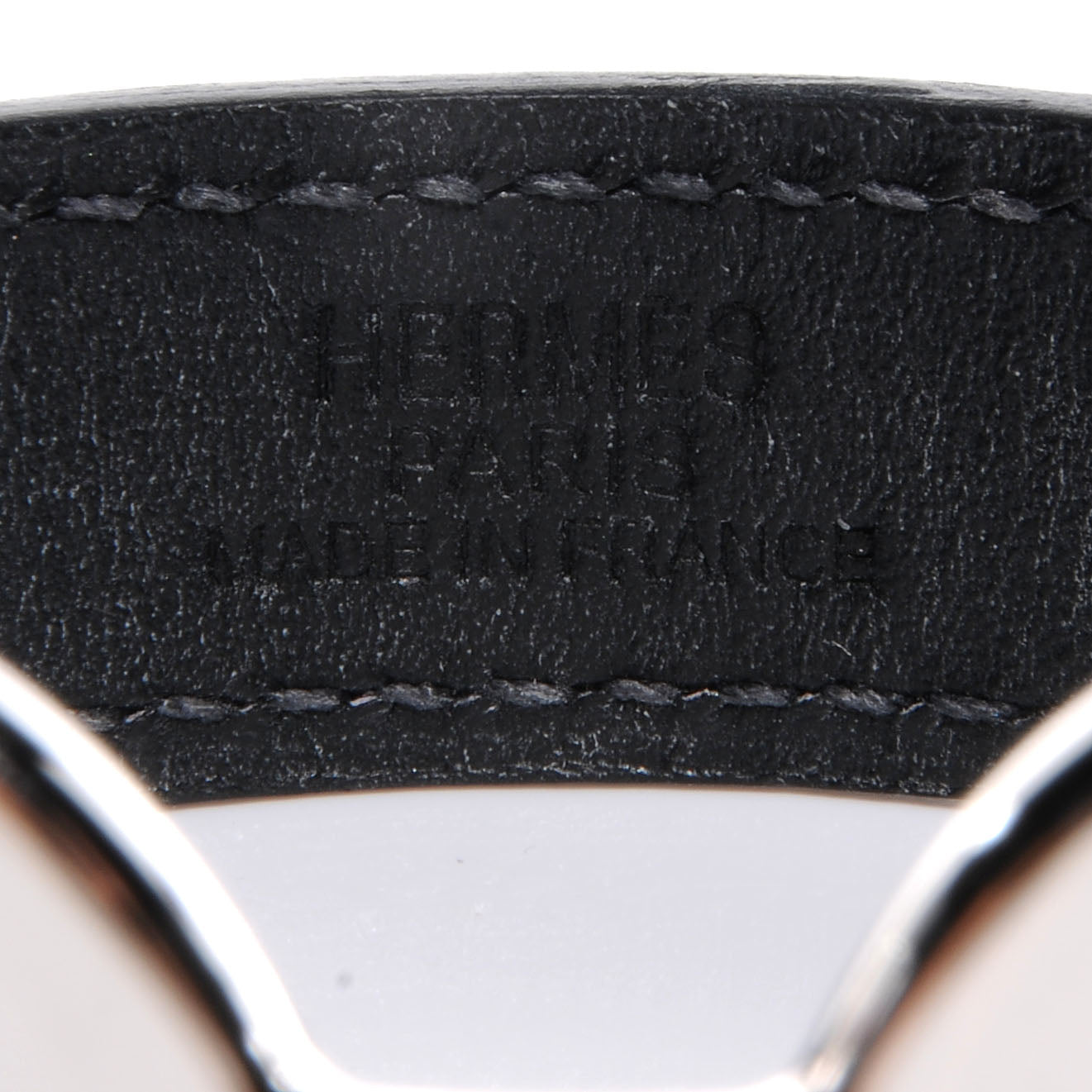 Hermes Chamonix Pavane Bracelet Noir Large Black 3 of 5
