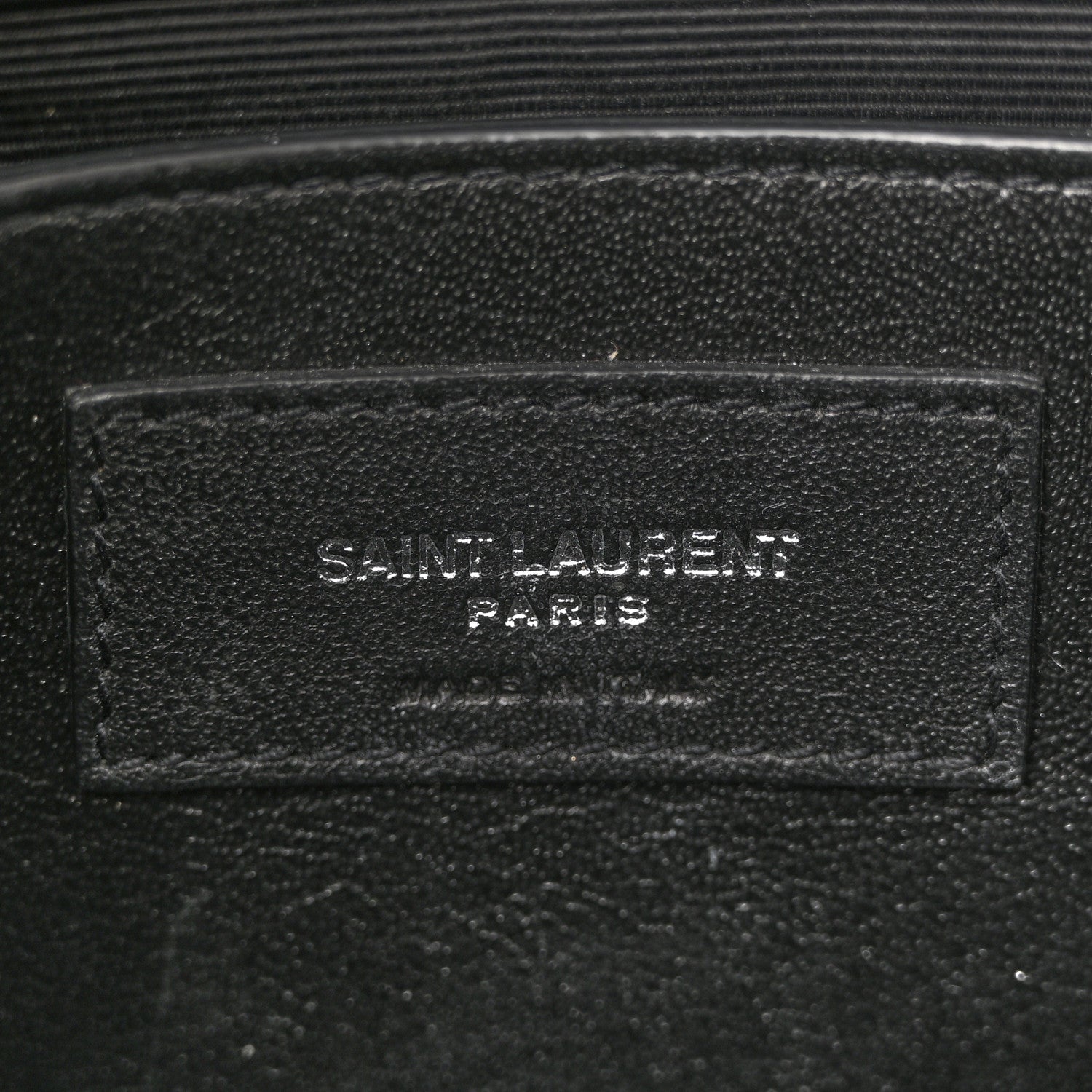 Saint Laurent Grain De Poudre Small Classic Monogram Kate Tassel Satchel Black 6 of 11
