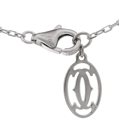 Cartier 18K White Gold Diamond LM D'Amour Pendant Necklace 4 of 5