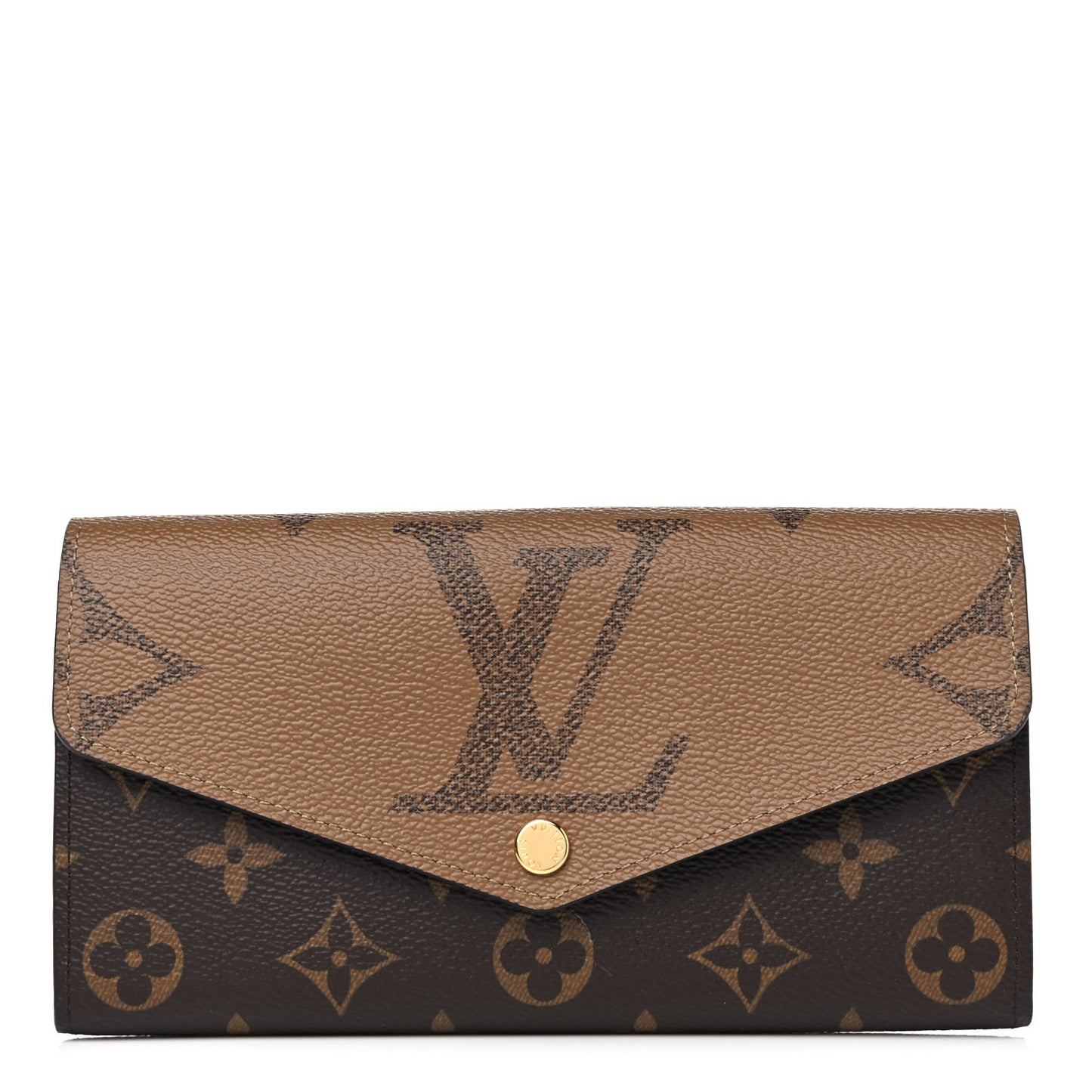 Reverse Monogram Giant Sarah Wallet