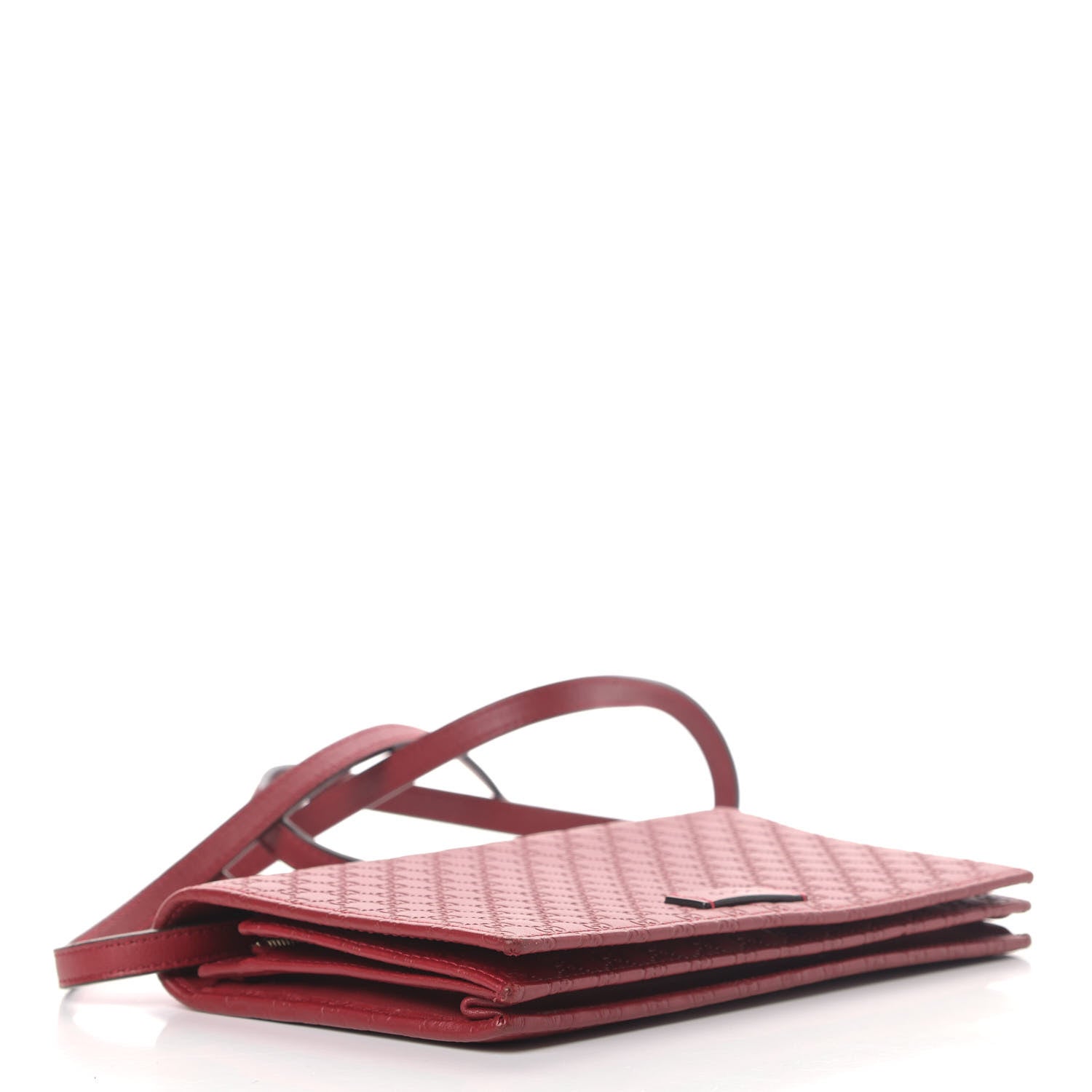 Gucci Microguccissima Crossbody Wallet Red 3 of 8