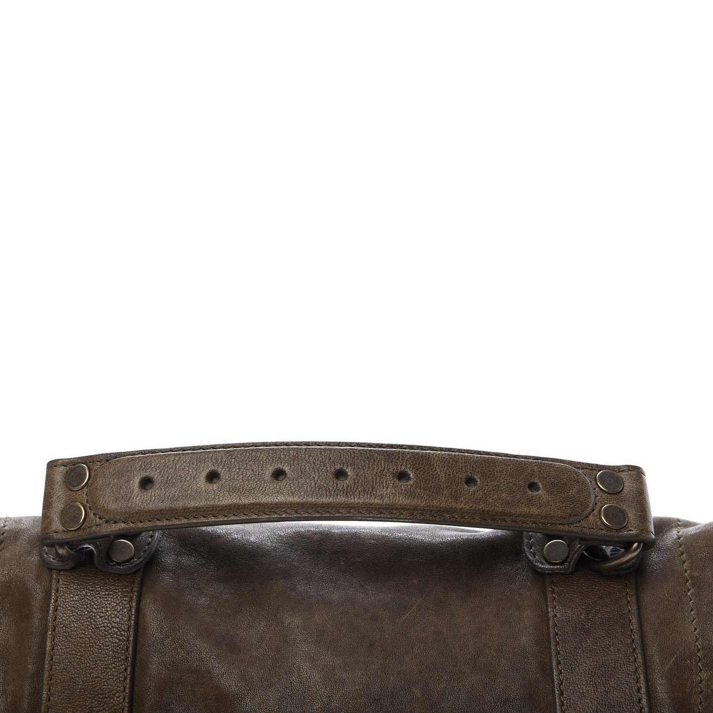 Lambskin Medium PS1 Satchel Military
