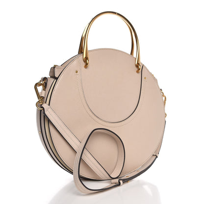 Chloe Goatskin Suede Medium Pixie Bag Abstract White 3 of 7