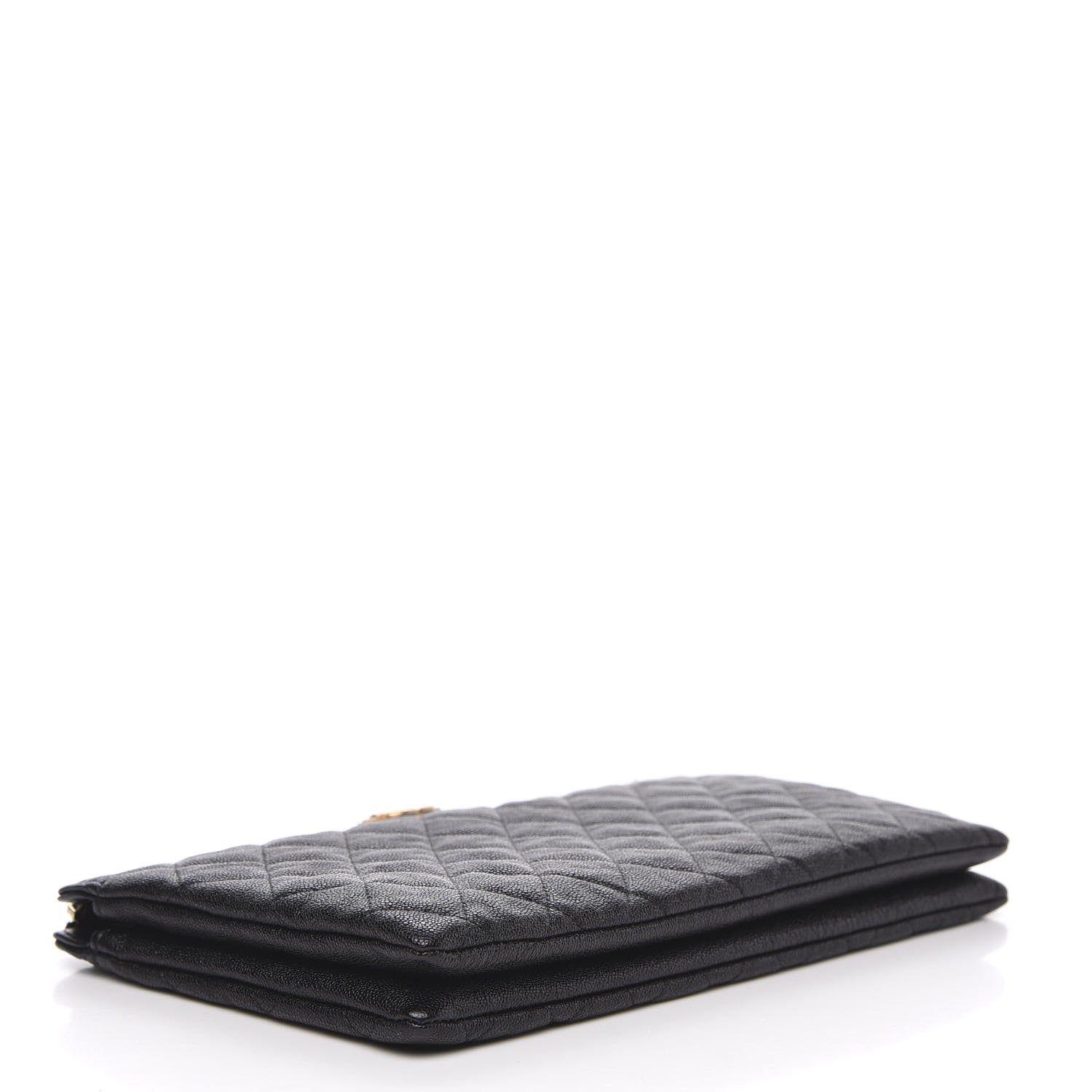 Chanel Caviar Quilted Small Zipped Boy Pouch Black 4 of 10