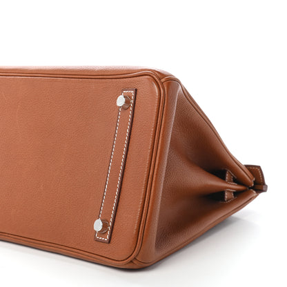 Hermes Natural Barenia Faubourg Birkin 30 Fauve 9 of 11