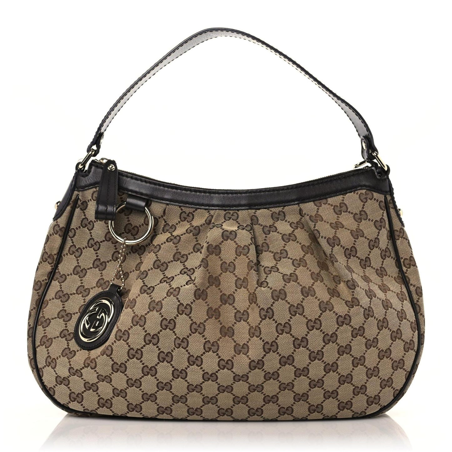 Monogram Medium Sukey Hobo Dark Brown