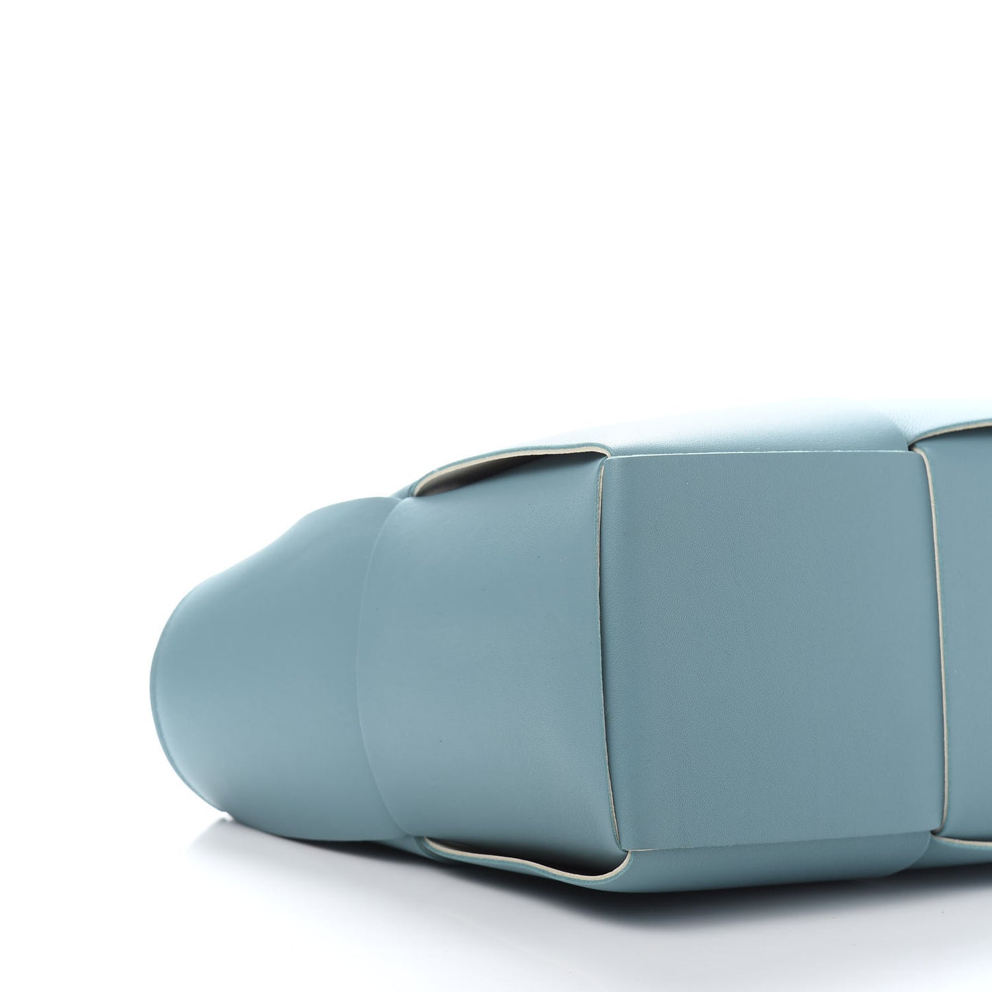 Nappa Maxi Intrecciato Medium Arco Tote Linoleum