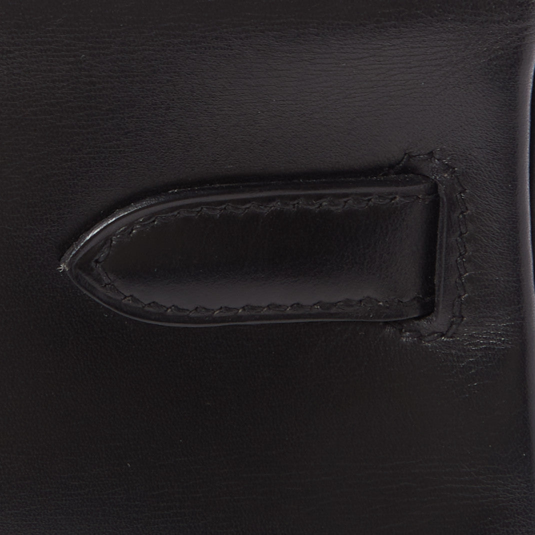 Hermes Box Kelly Retourne 32 Black 9 of 28