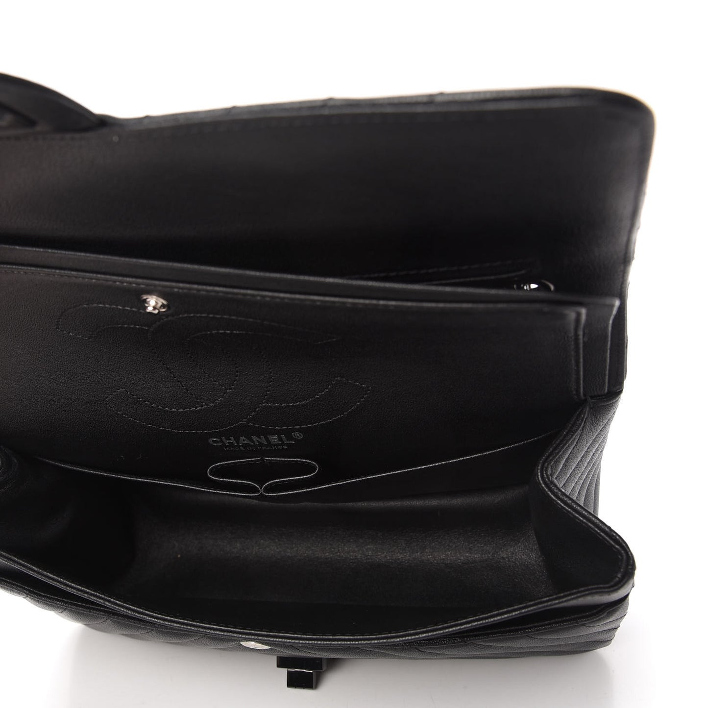 Sheepskin Chevron Quilted 2.55 Reissue 226 Flap So Black
