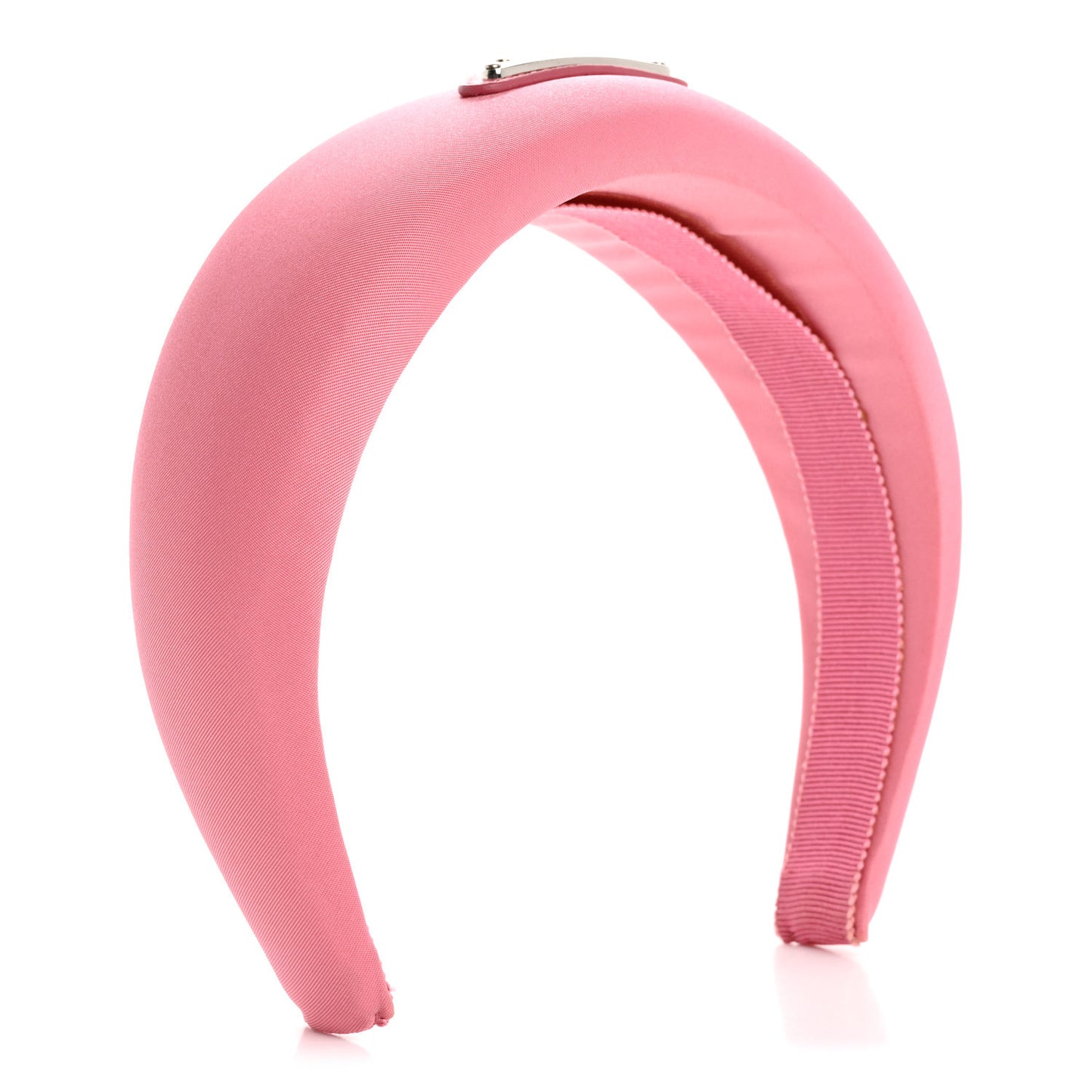 Re-Nylon Triangle Logo Headband Begonia