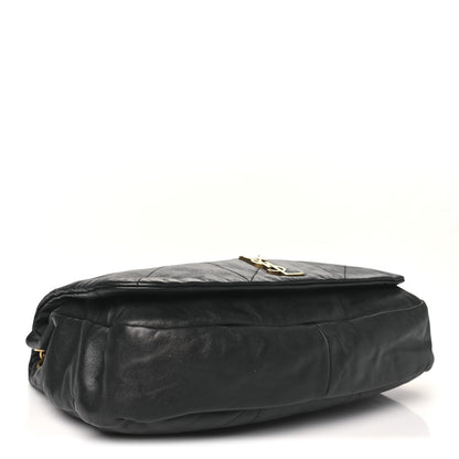 Saint Laurent Lambskin Matelasse Monogram Large Jamie 4.3 Black 4 of 9
