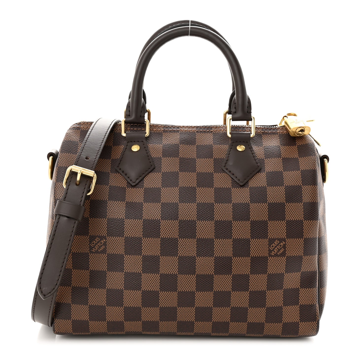 Damier Ebene Speedy Bandouliere 25