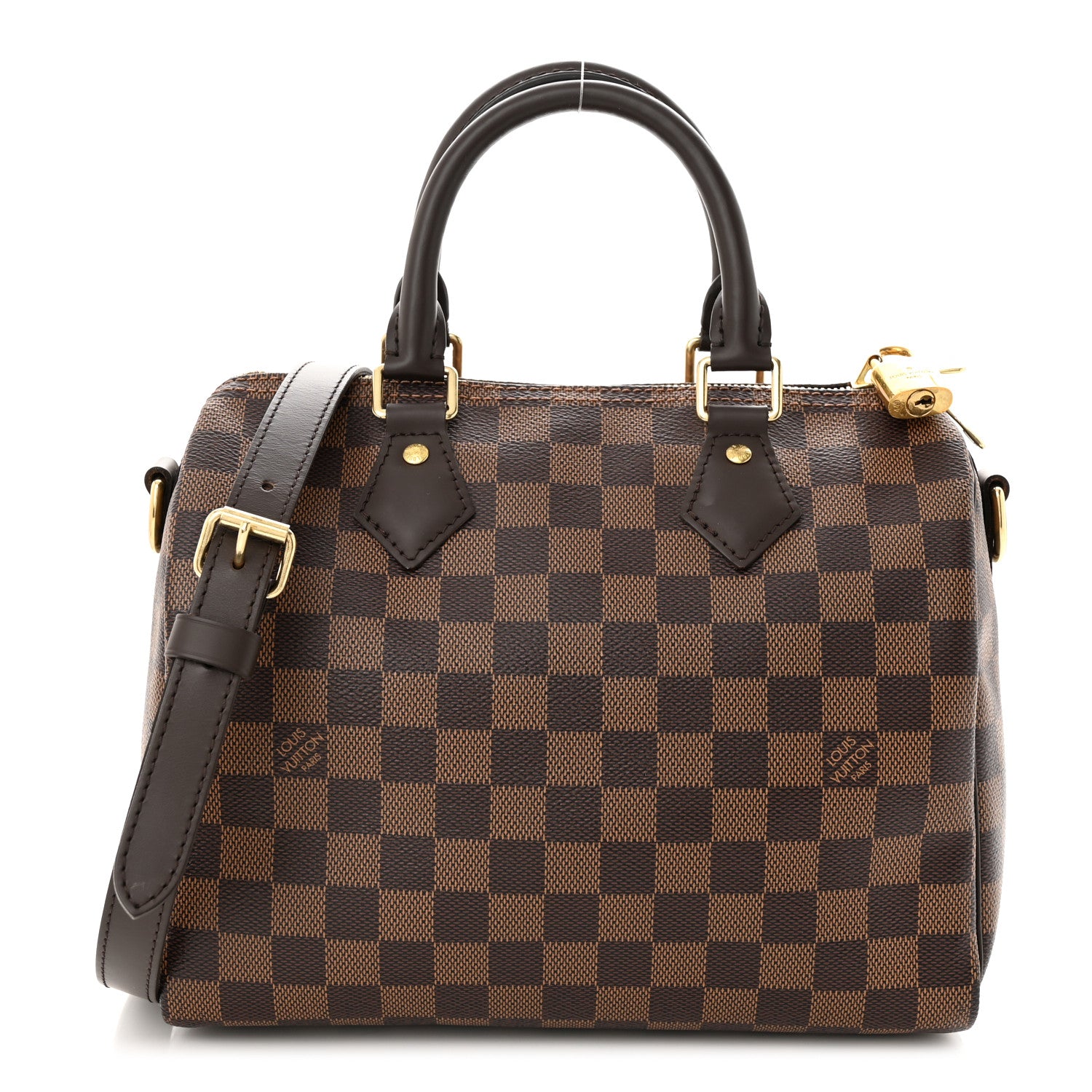 Louis Vuitton Damier Ebene Speedy Bandouliere 25 1 of 10