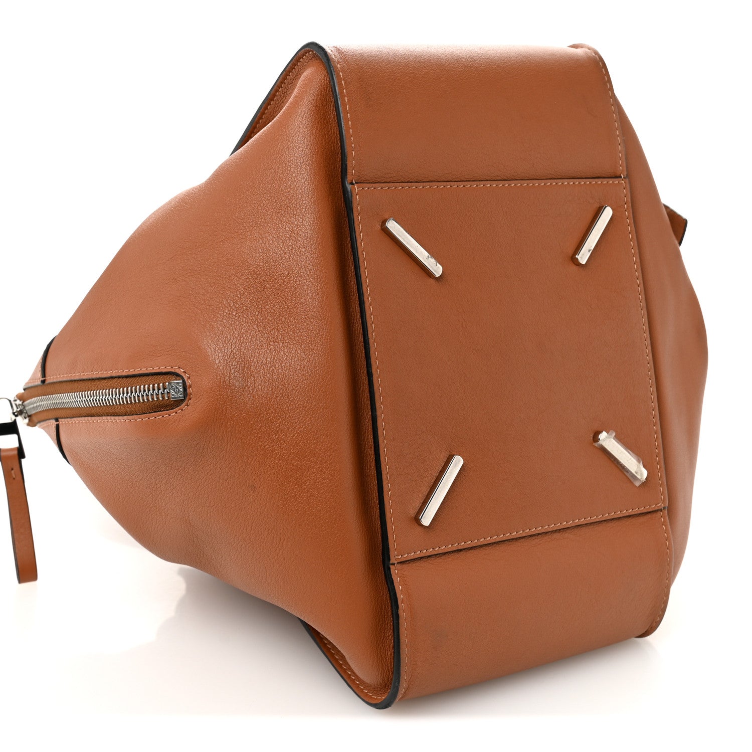 Loewe Calfskin Small Hammock Shoulder Bag Tan 9 of 10