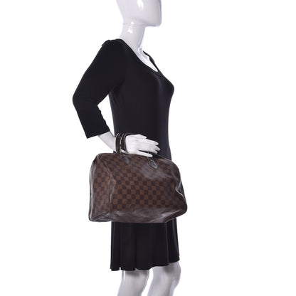 Louis Vuitton Damier Ebene Speedy 30 2 of 17