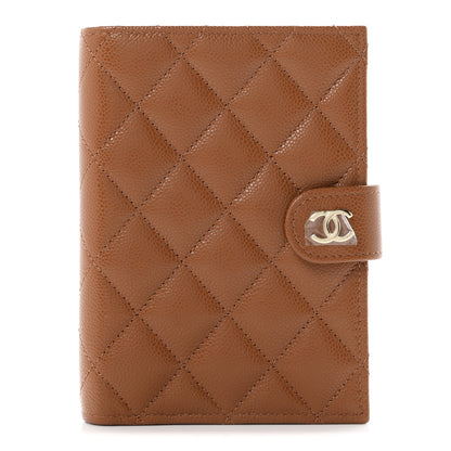Chanel Caviar Quilted Passport Holder Camel 1 of 8