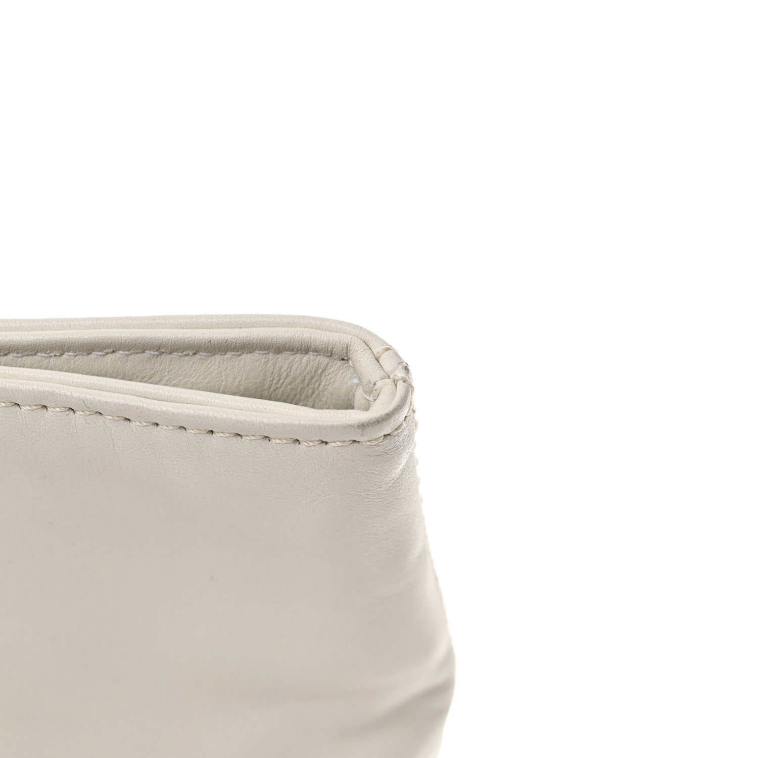 Chanel Lambskin Bekko Chain CC Shopping Tote White 17 of 17