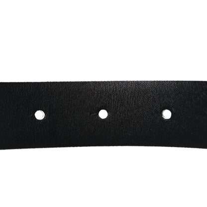 Chanel Calfskin Pearl Crystal CC Belt 75 30 White 6 of 7