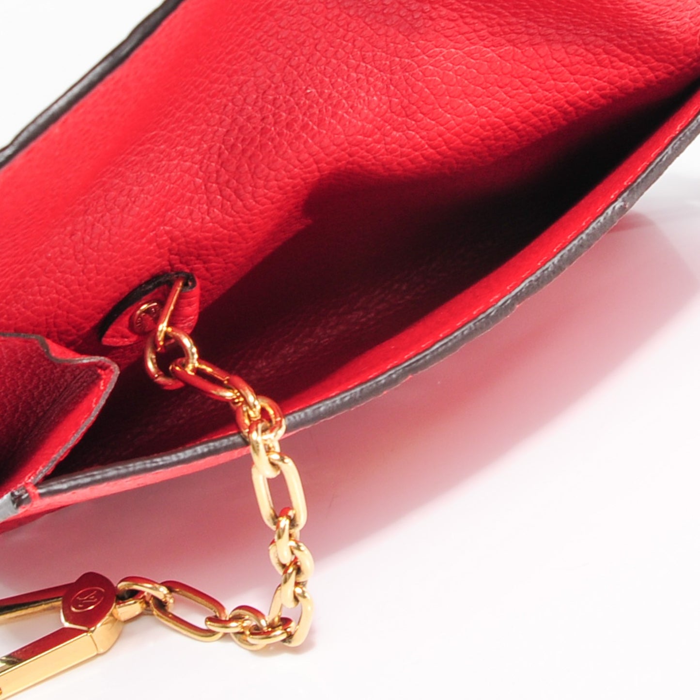 Empreinte Key Pouch Cherry
