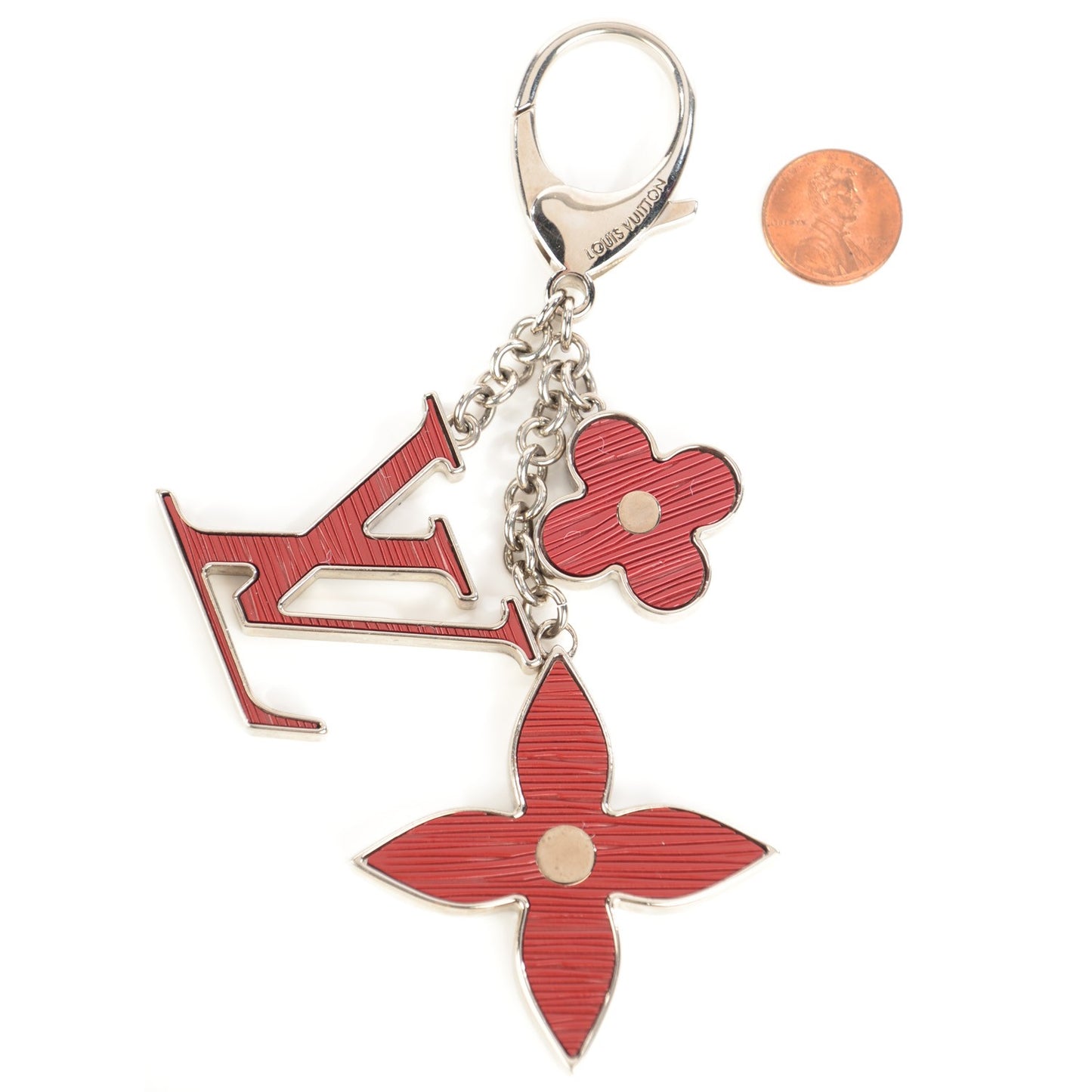 Fleur d'Epi Bag Charm Rubis Red