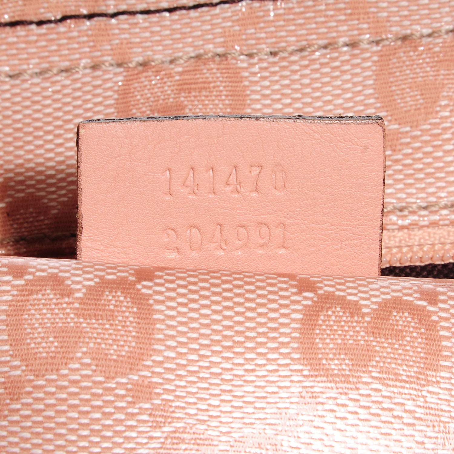Gucci Crystal Monogram Medium Abbey Tote Blush 7 of 8