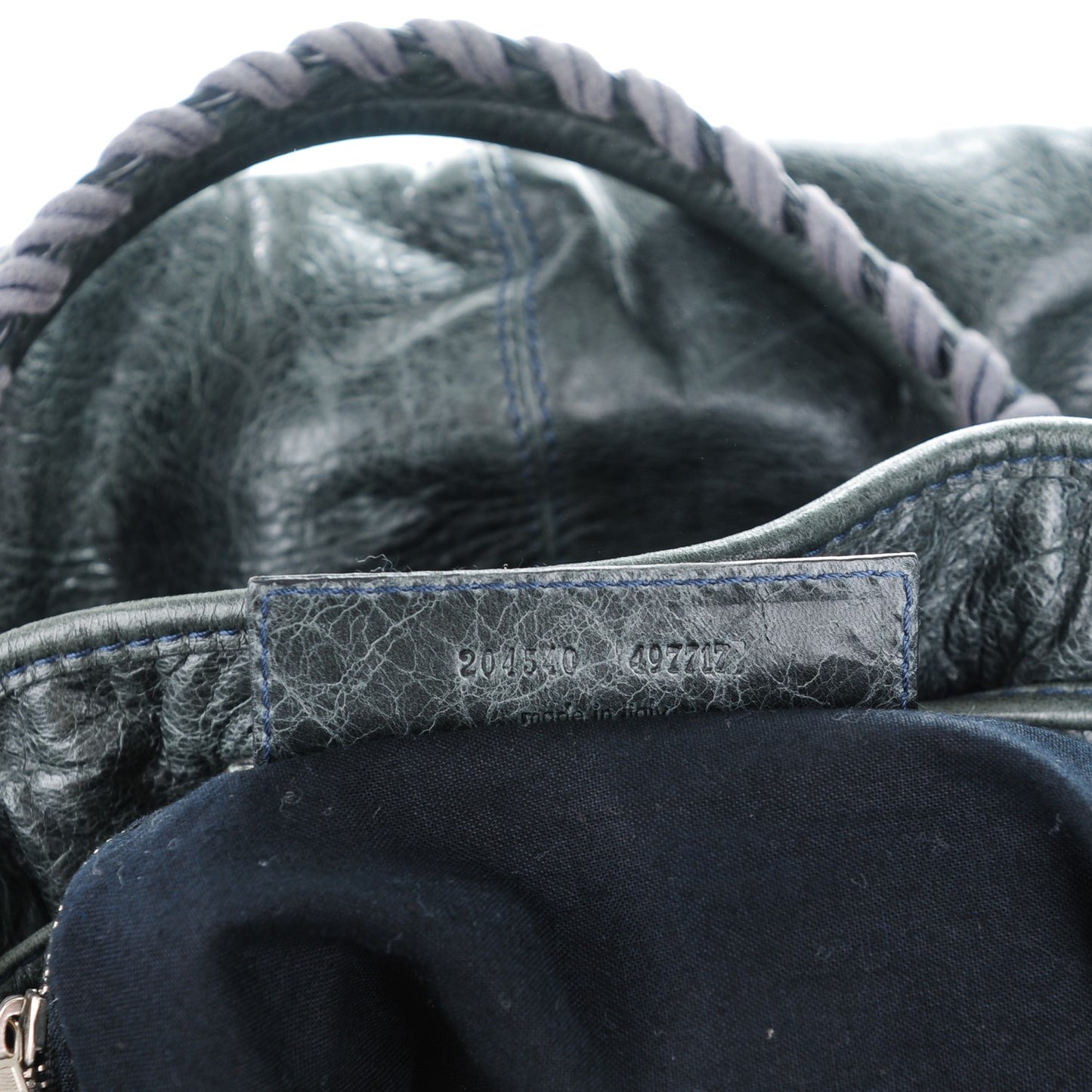 Agneau Giant Brogues Hardware Pompon Anthracite