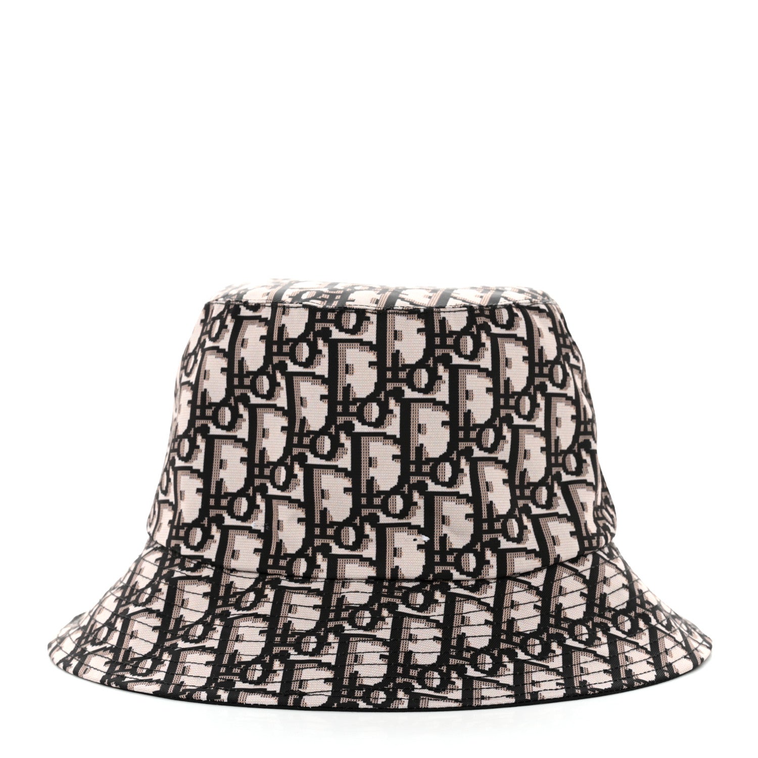 Christian Dior Oblique Reversible Teddy-D Brim Bucket Hat Black 7 of 12