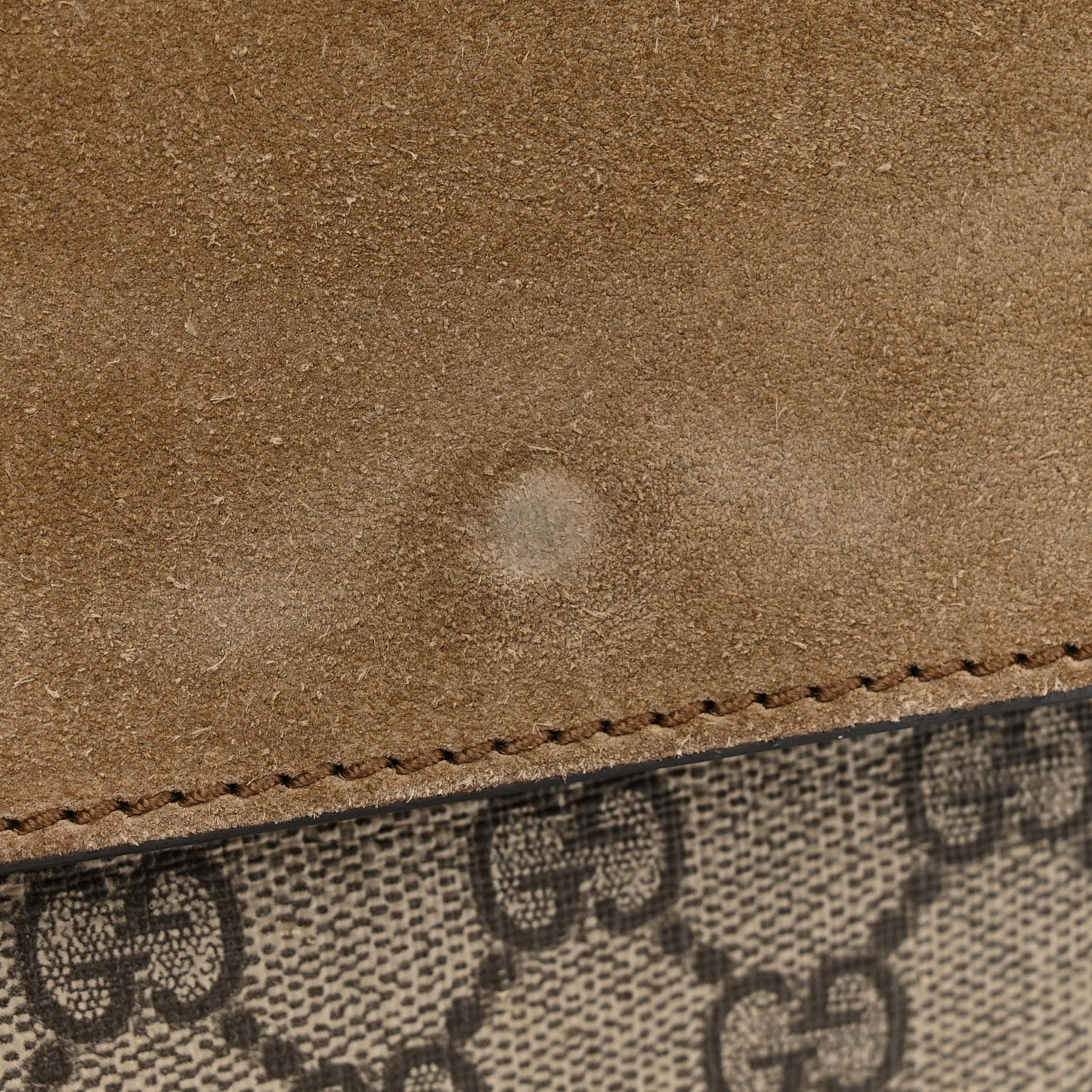 GG Supreme Monogram Mini Dionysus Shoulder Bag Taupe
