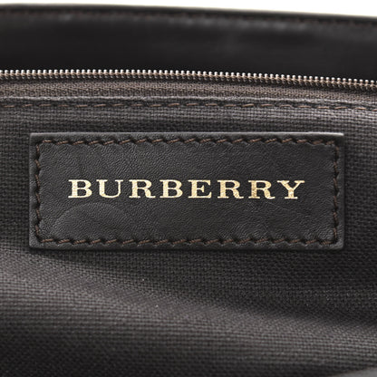 Burberry Haymarket Check Tote Chocolate 7 of 11
