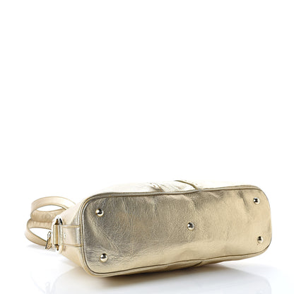 Saint Laurent Metallic Calfskin Medium Muse Gold 4 of 19