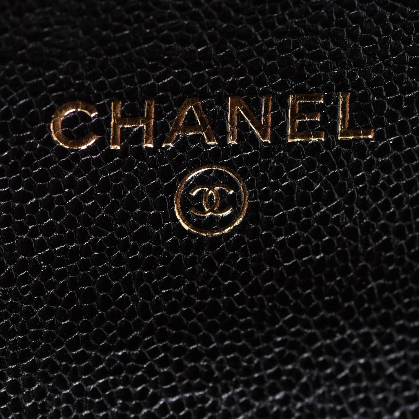 Caviar Quilted Boy Flap Card Holder Black