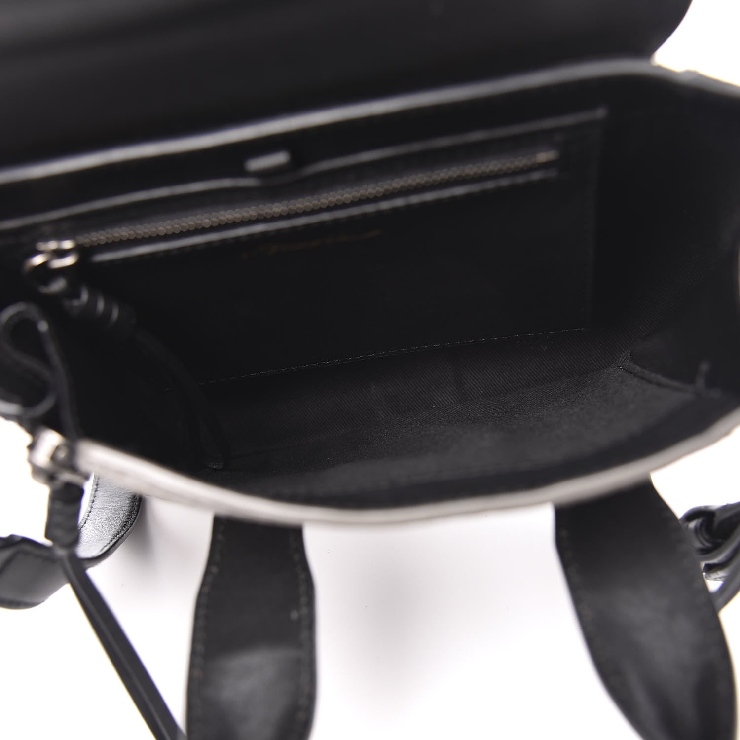 3.1 Phillip Lim 3.1 Metallic Calfskin Shark Embossed Mini Pashli Satchel Black Gunmetal 4 of 9