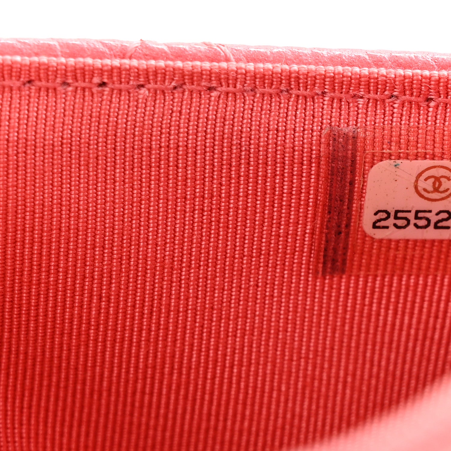 Chanel Caviar Quilted Wallet on Chain WOC Pink 8 of 13
