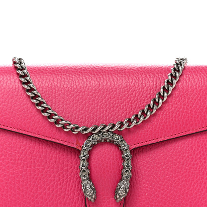 Gucci Dollar Calfskin Crystal Mini Dionysus Chain Wallet Box Pink 8 of 12