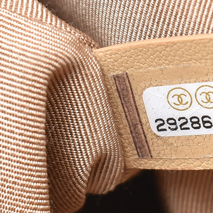 Chanel Lambskin Quilted Maxi 19 Flap Dark Beige 7 of 10