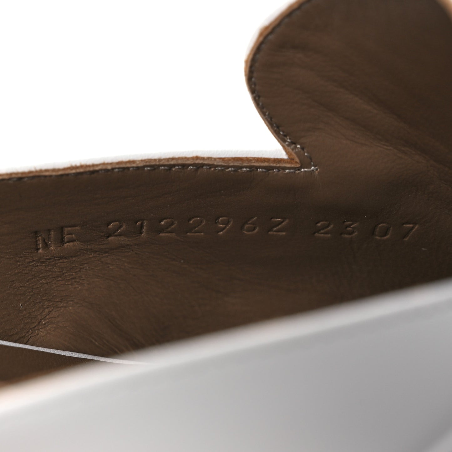 Calfskin Oz Mules 38 White