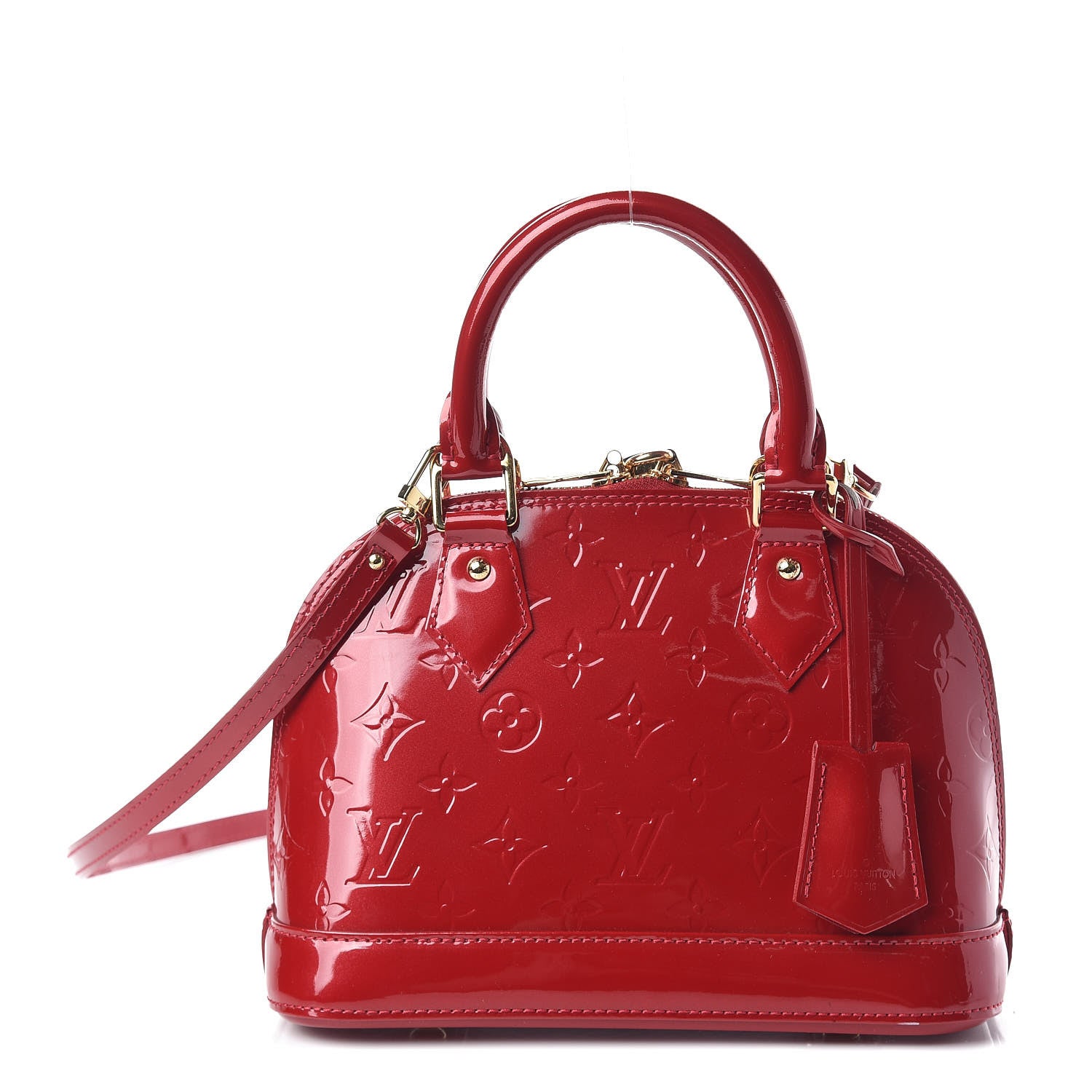 Louis Vuitton Vernis Alma BB Pomme D'Amour 1 of 9