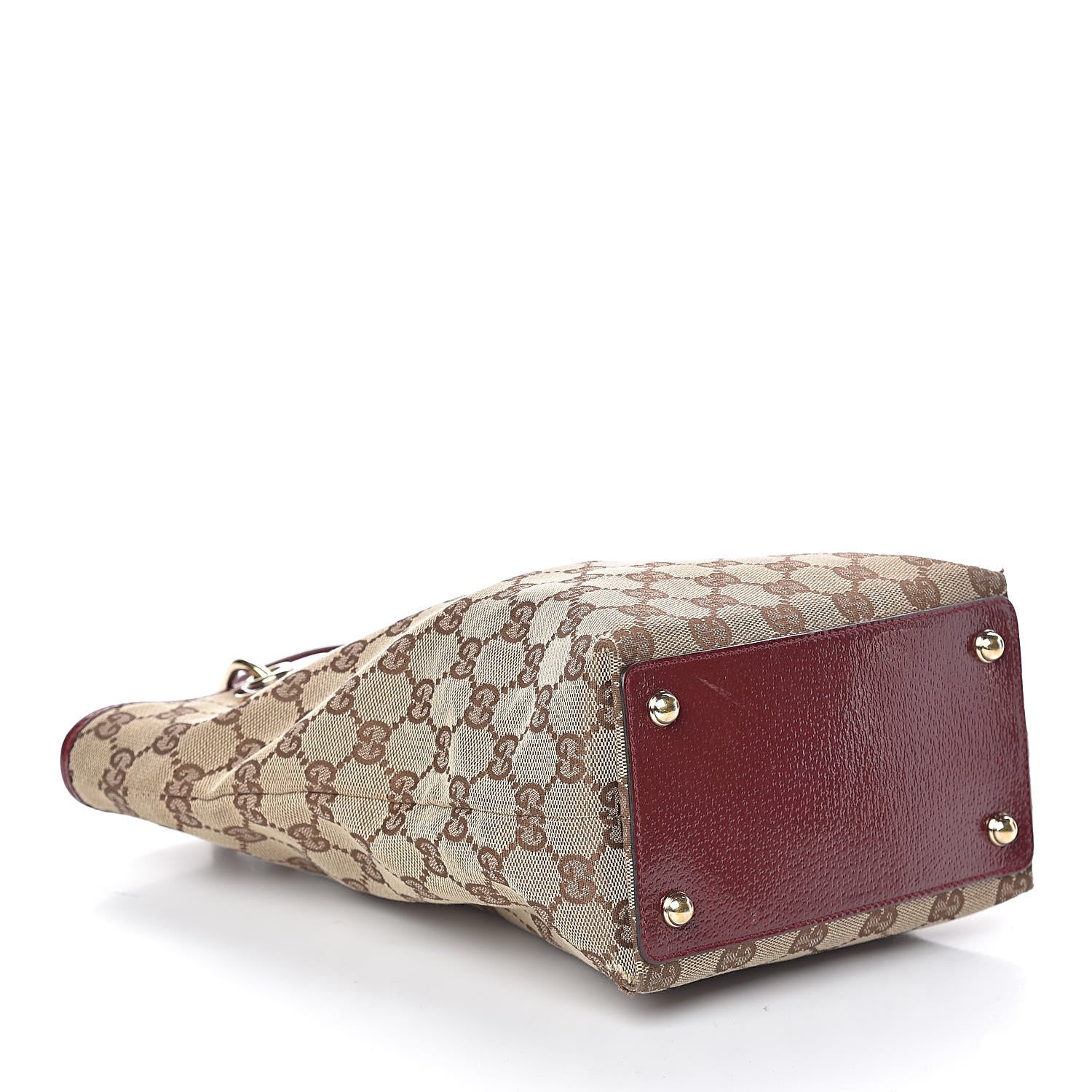 Gucci Monogram Small Eclipse Tote Red 4 of 10