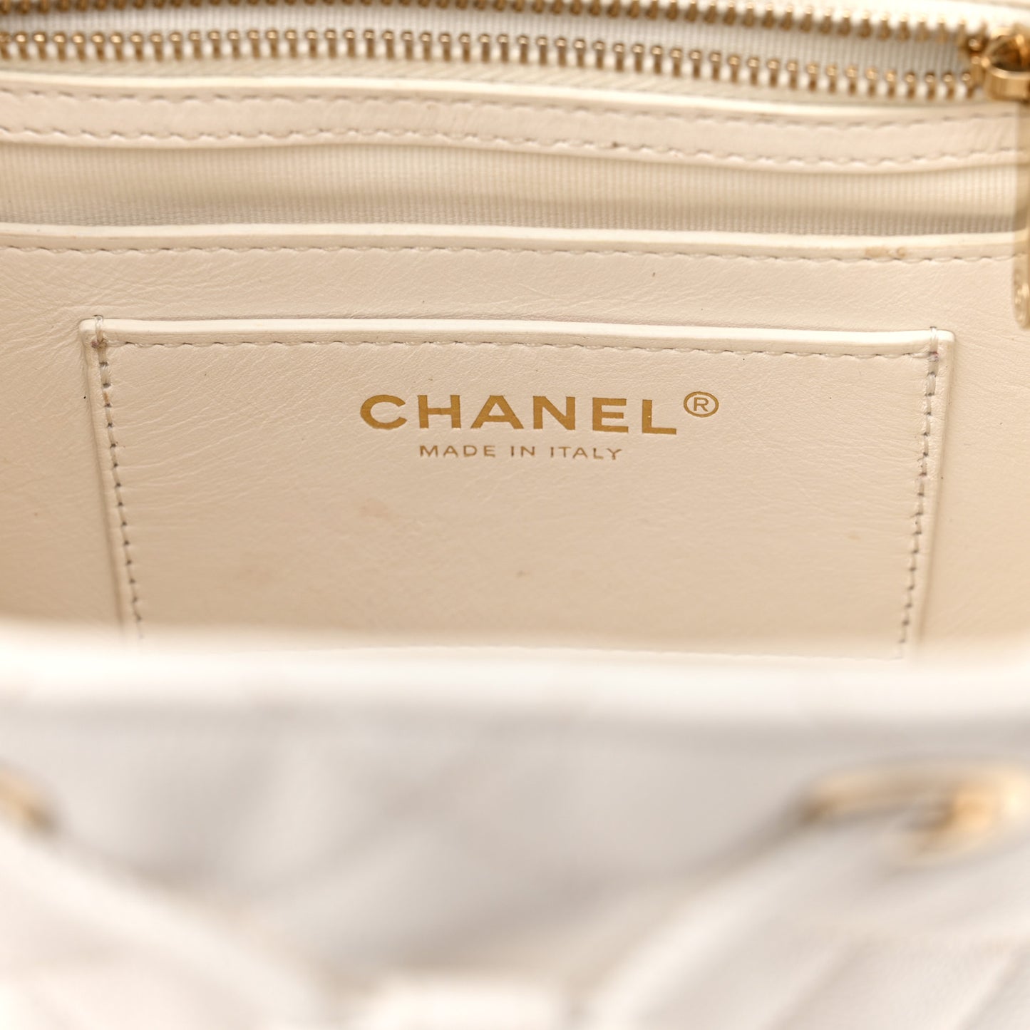 Caviar Quilted Mini Urban Spirit Backpack White