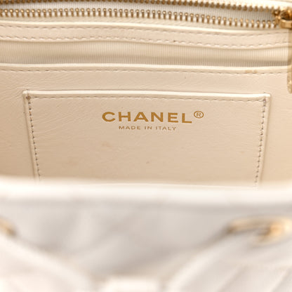 Chanel Caviar Quilted Mini Urban Spirit Backpack White 5 of 30