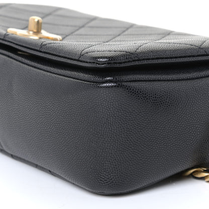 Chanel Caviar Quilted Small Fashion Therapy Flap Bag Black 9 of 12