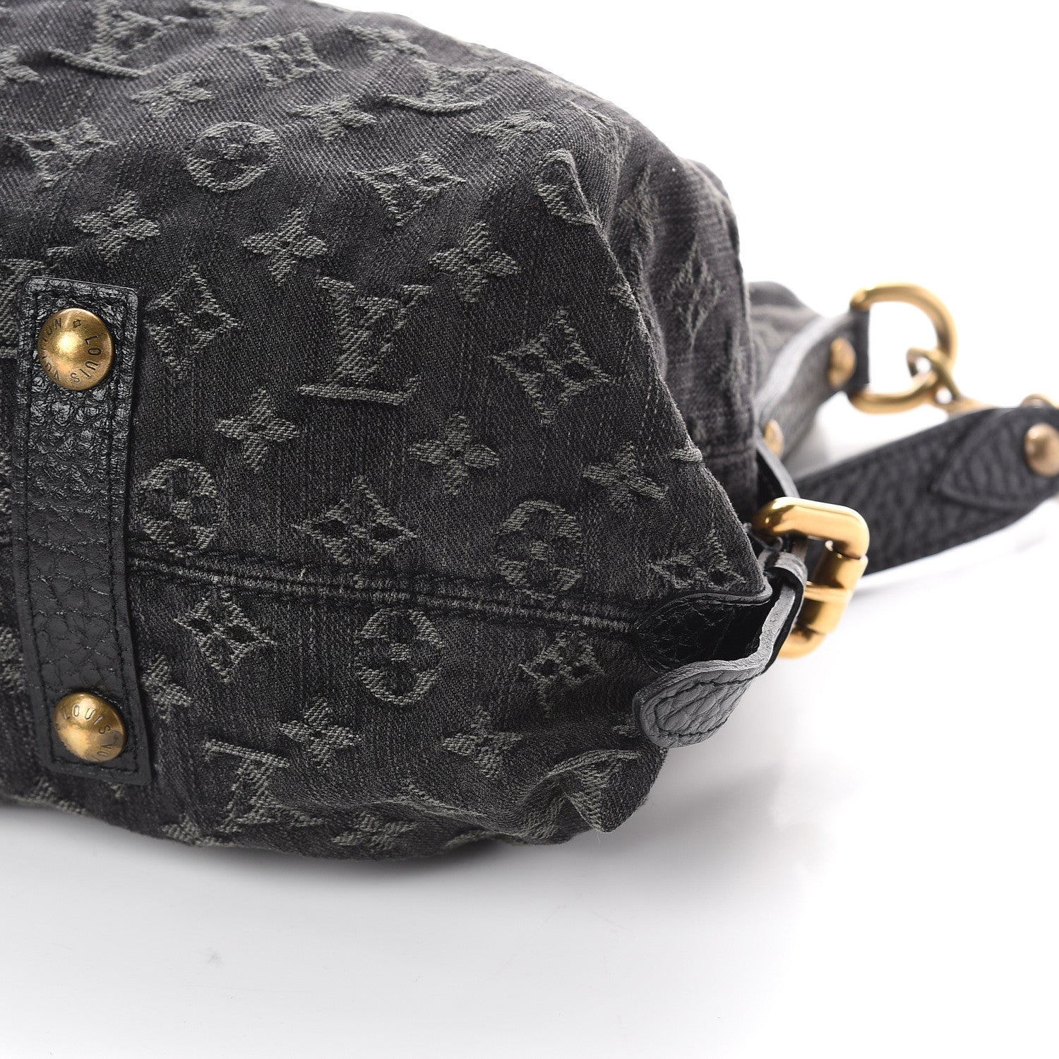 Louis Vuitton Denim Neo Cabby MM Black 8 of 8