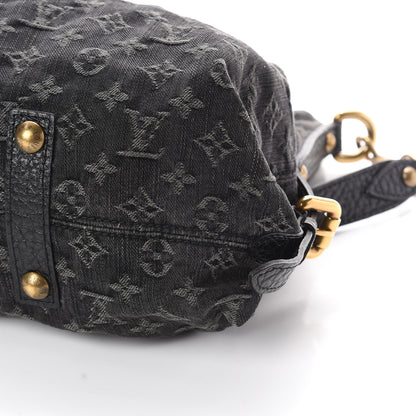 Louis Vuitton Denim Neo Cabby MM Black 8 of 8