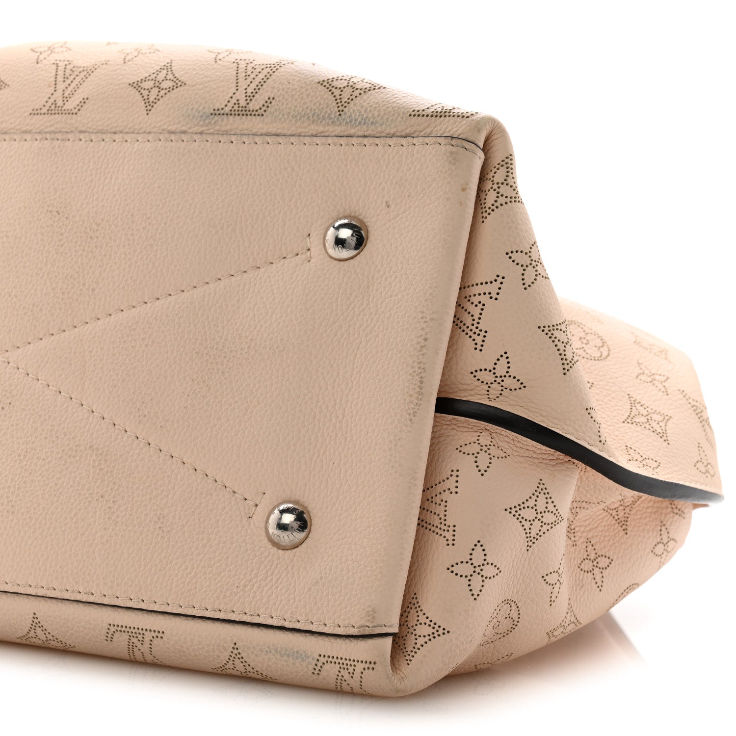 Louis Vuitton Mahina Carmel Hobo Creme 10 of 12