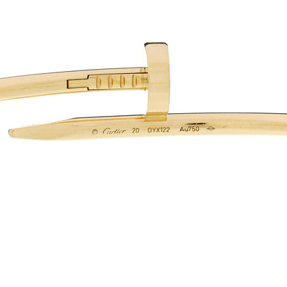 Cartier 18K Yellow Gold Juste Un Clou Bracelet 20 4 of 5